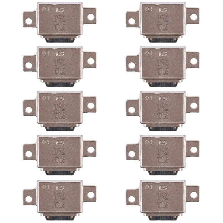 Set 10 stuks USB-C laadpoort-connectoren voor Samsung Galaxy S9+ SM-G965