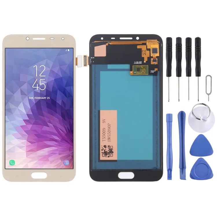 TFT LCD-scherm met digitizer volledige montage voor Samsung Galaxy J4 (2018) SM-J400F SM-J400G (goud)