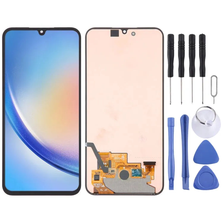 Origineel LCD-schermdigitizer volledige montage voor Samsung Galaxy A34 SM-A346B