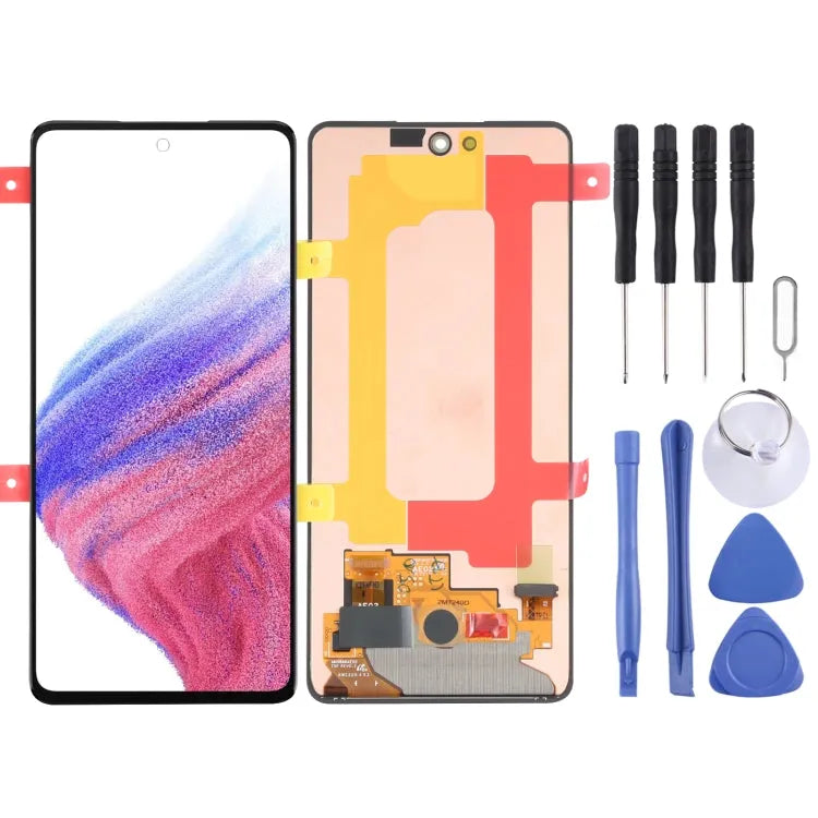 Originele Super AMOLED LCD-schermdigitizer volledige montage voor Samsung Galaxy A53 5G SM-A536B