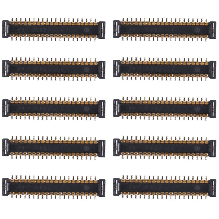 Set 10 stuks moederbord LCD FPC-connectoren voor Samsung Galaxy A6 (2018) SM-A600