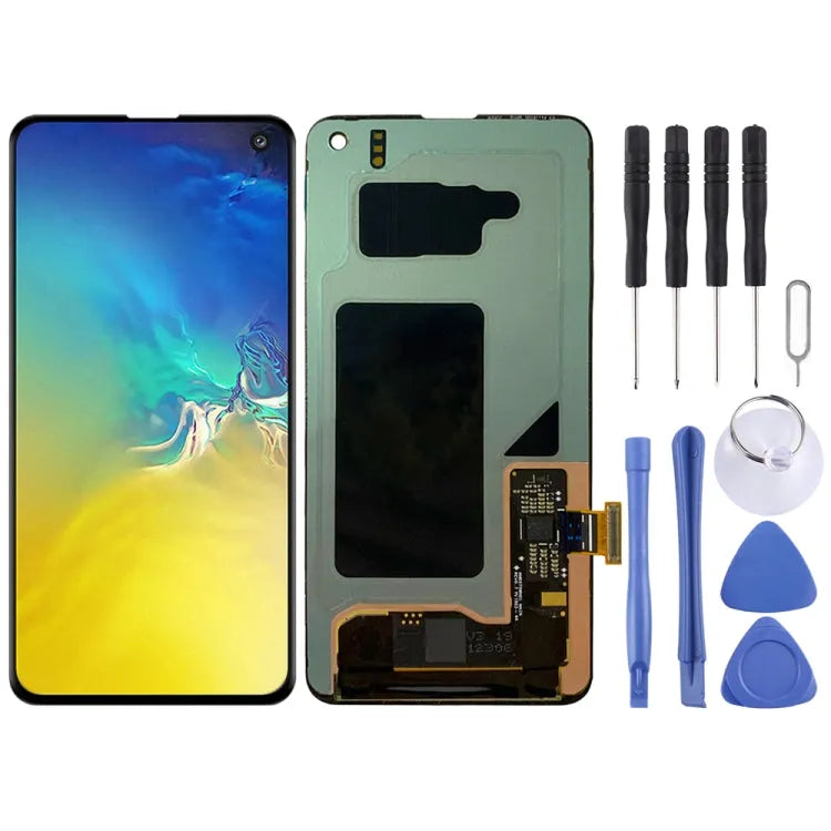 Origineel LCD-schermdigitizer volledige montage voor Samsung Galaxy S10e SM-G970