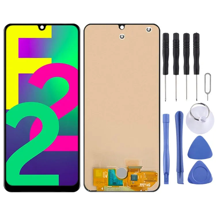 Origineel LCD-schermdigitizer volledige montage voor Samsung Galaxy F22 SM-E225F
