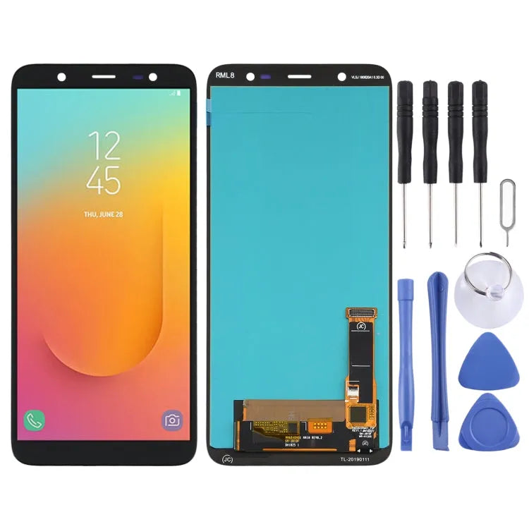 OLED LCD-schermdigitizer volledige montage voor Samsung Galaxy J8 SM-J810