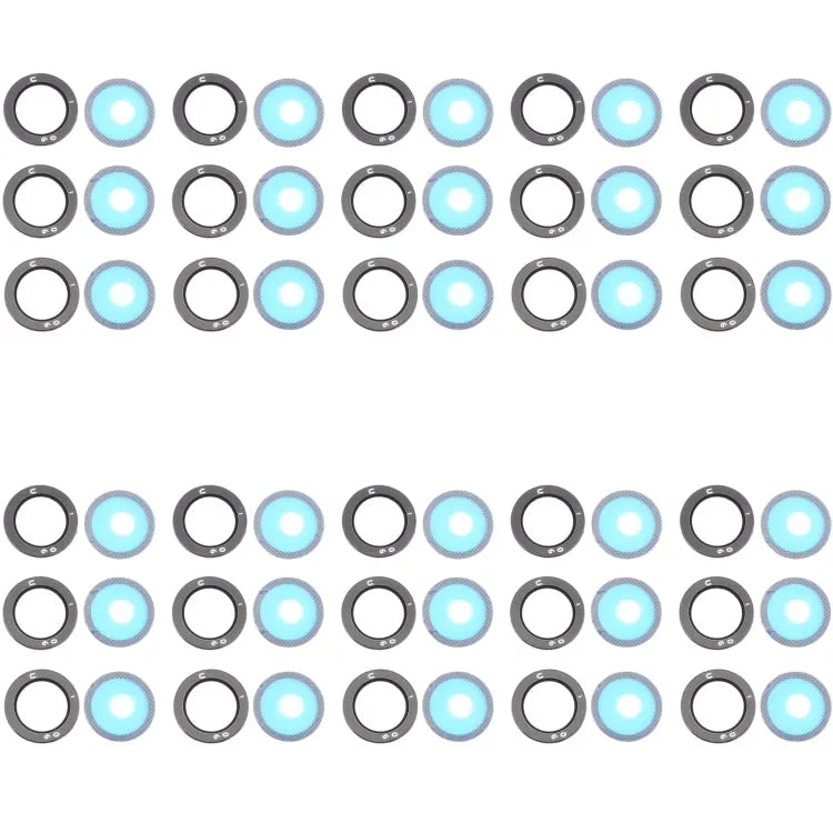 Set 10 stuks achtercameralens met lijm voor Samsung Galaxy A32 5G SM-A326