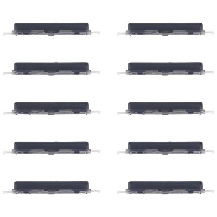 Set 10 stuks volumeknop in zwart voor Samsung Galaxy A14 5G SM-A146B