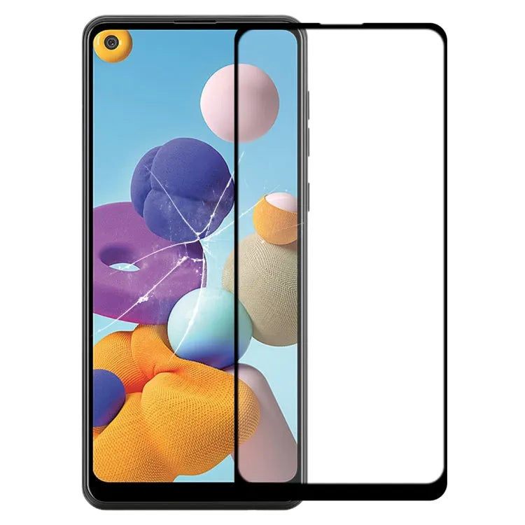 Voorscherm-glaslens met OCA optisch heldere lijm voor Samsung Galaxy S21 SM-G991