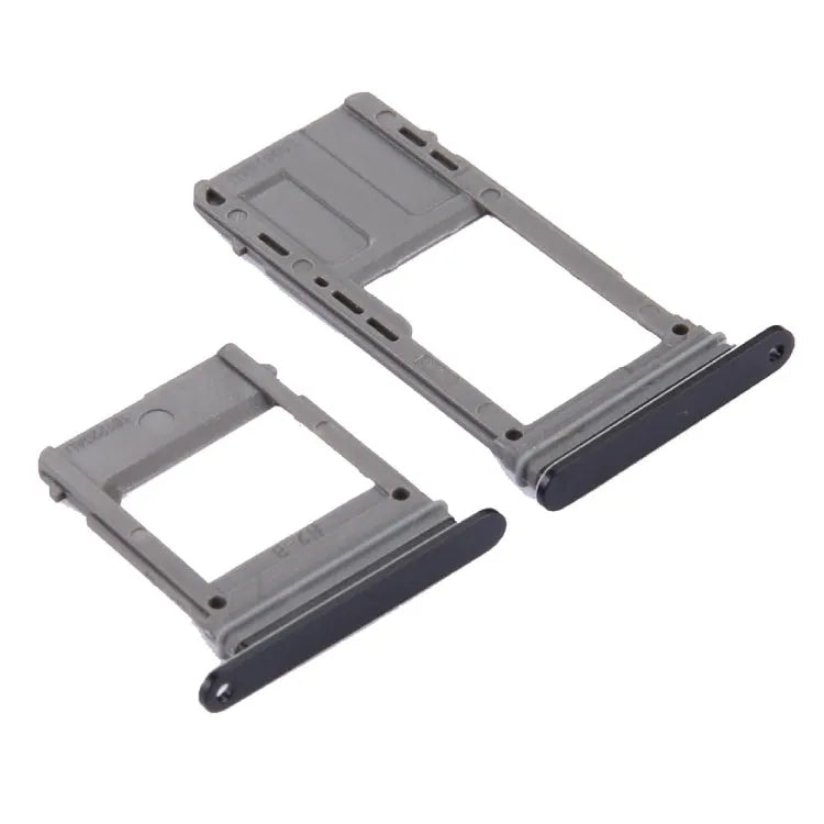 SIM-kaartlade plus micro SD-kaartlade enkele kaart in zwart voor Samsung Galaxy A5 A520 en A7 A720 (2017)