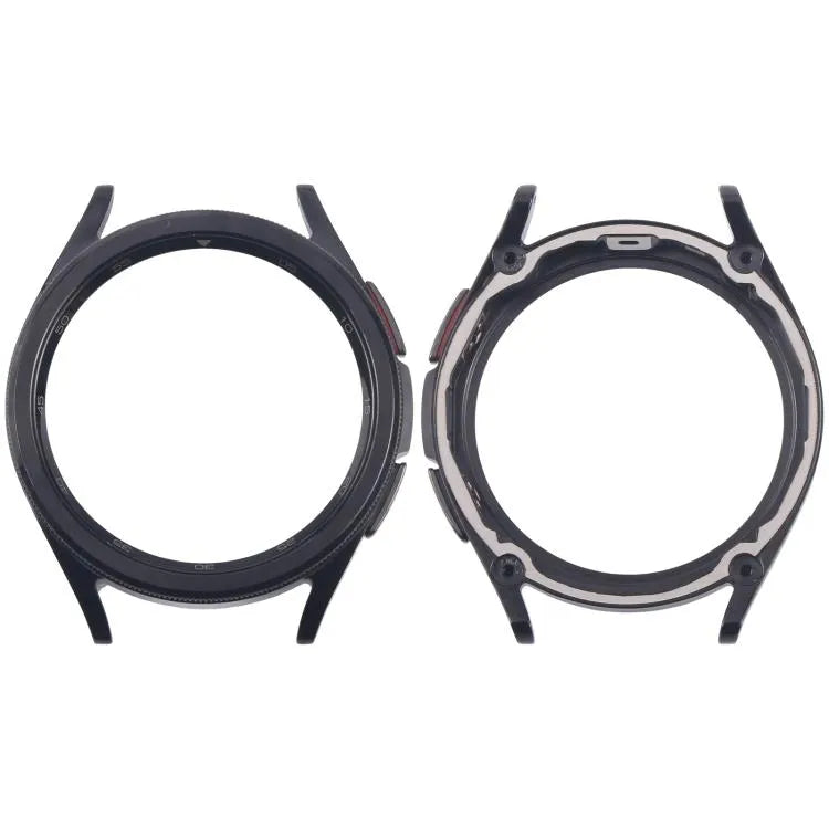 Origineel LCD-schermframe in zwart voor Samsung Galaxy Watch6 Classic 43 mm SM-R950 SM-R955