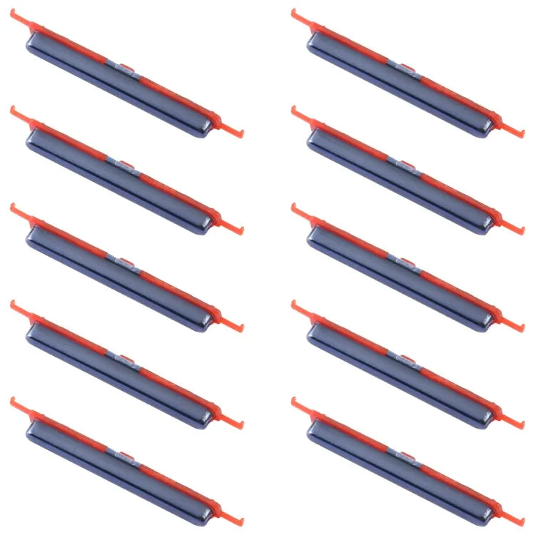 Set 10 stuks aan/uit-knop en volumeknop in blauw voor Samsung Galaxy M33 5G SM-M336B