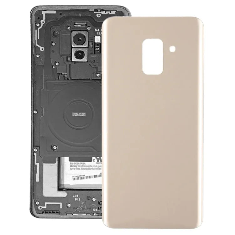 Glazen achterkant voor Samsung Galaxy A8+ (2018) SM-A730 (goud)