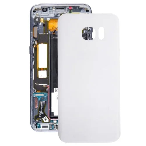 Glazen achterkant met batterijklep voor Samsung Galaxy S7 SM-G930F (wit)