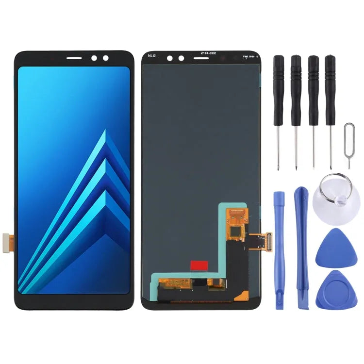 OLED LCD-scherm met digitizer volledige montage voor Samsung Galaxy A8+ (2018) SM-A730