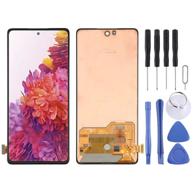 Origineel Super AMOLED-schermdigitizer volledige montage voor Samsung Galaxy S20 FE 4G SM-G780F