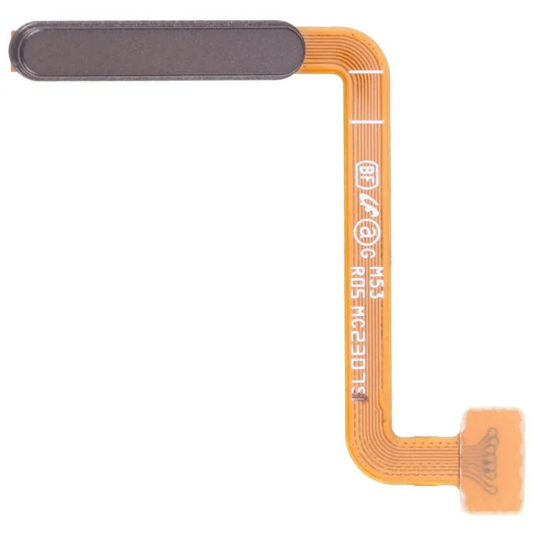 Originele vingerafdruksensor-flexkabel in bruin voor Samsung Galaxy M53 SM-M536B