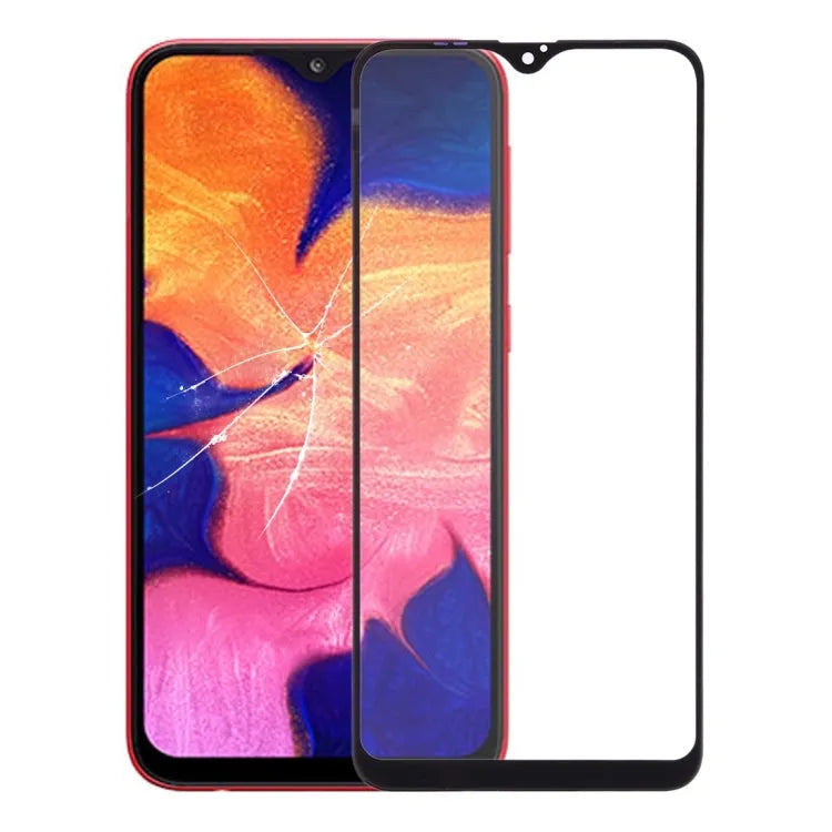 Voorscherm glaslens met OCA optisch heldere lijm voor Samsung Galaxy A10