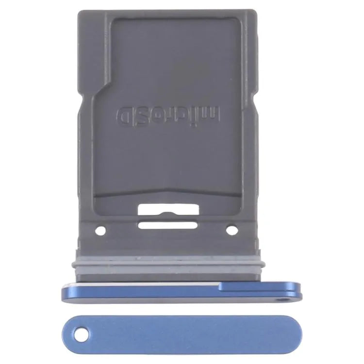 Originele micro SD-kaartlade in blauw voor Samsung Galaxy Tab S10 FE+ SM-X626