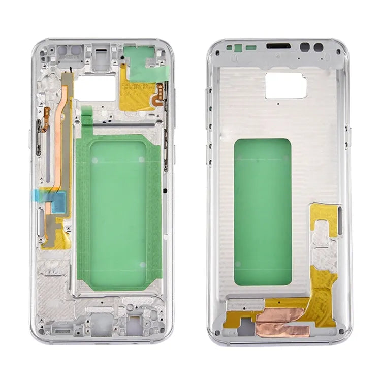 Middelste framerand in zilver voor Samsung Galaxy S8+ SM-G955 SM-G9550 SM-G955F SM-G955A