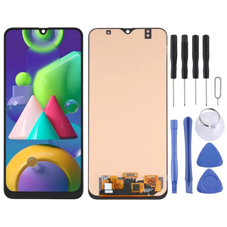 OLED LCD-schermdigitizer volledige montage voor Samsung Galaxy M21 SM-M215