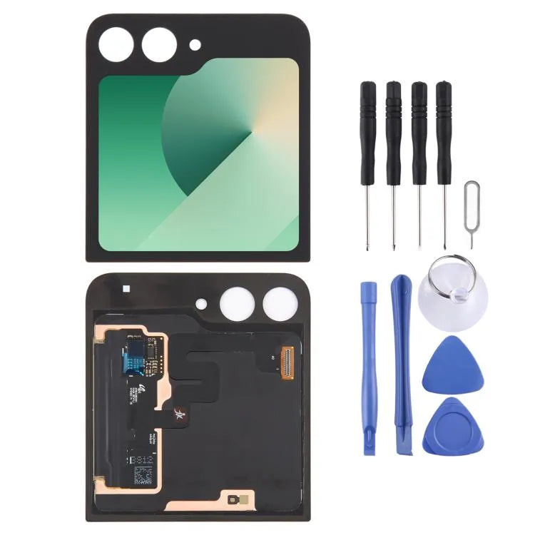 Origineel LCD-secundair scherm met digitizer volledige montage voor Samsung Galaxy Z Flip6 SM-F741B