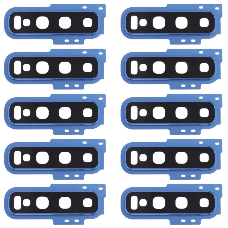 Set 10 stuks cameralensdoppen in blauw voor Samsung Galaxy S10