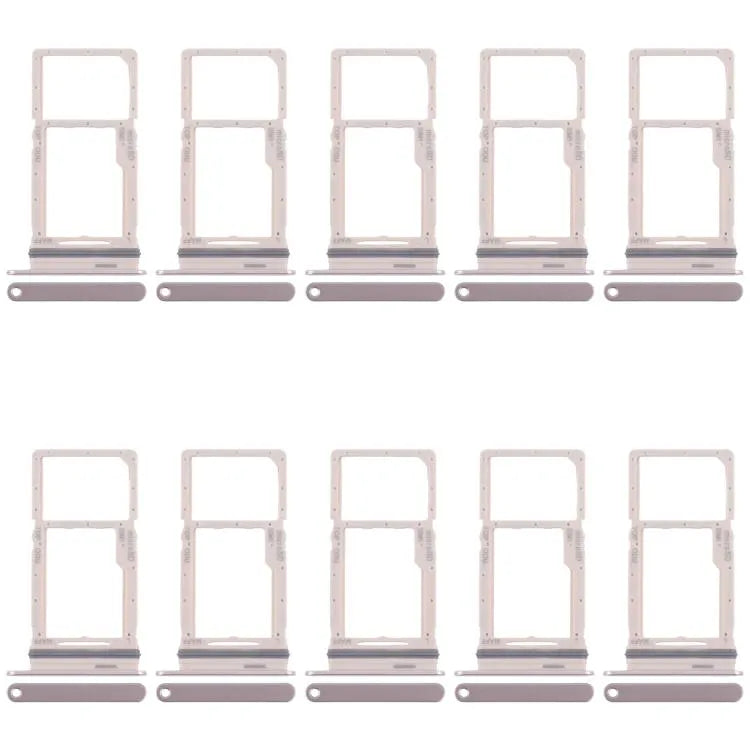 Set 10 stuks SIM-kaartlade plus micro SD-kaarthouder in goud voor Samsung Galaxy M16 SM-M166P