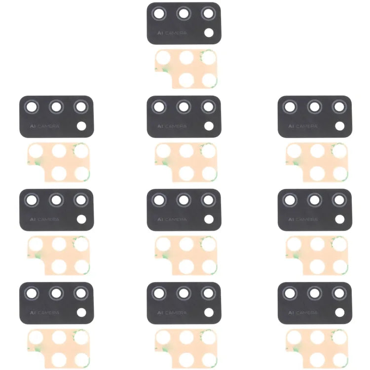Set 10 stuks achtercameralens voor Samsung Galaxy M02s SM-M025