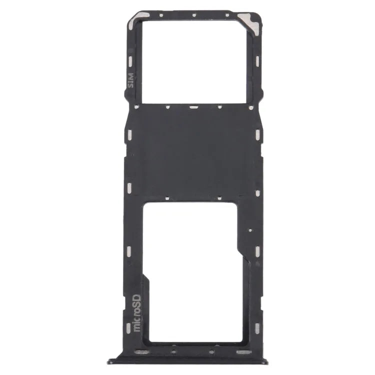 Originele SIM-kaartlade plus micro SD-kaartlade voor Samsung Galaxy A03s SM-A037U (zwart)