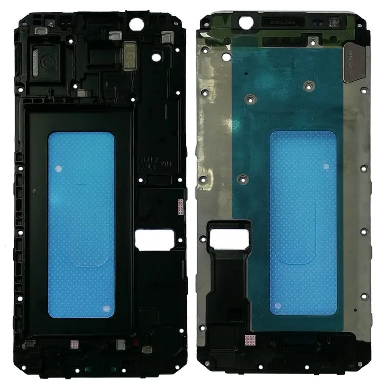 Voorbehuizing LCD-frame bezelplaat in zwart voor Samsung Galaxy On6 en J6 SM-J600