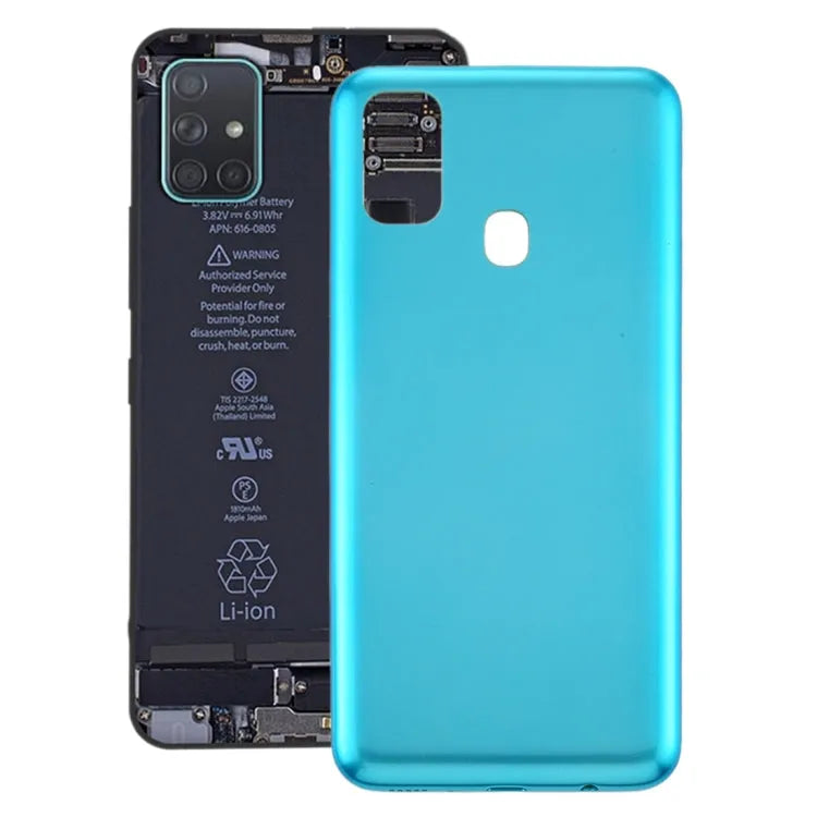Batterij-achterklep in babyblauw voor Samsung Galaxy M21 SM-M215