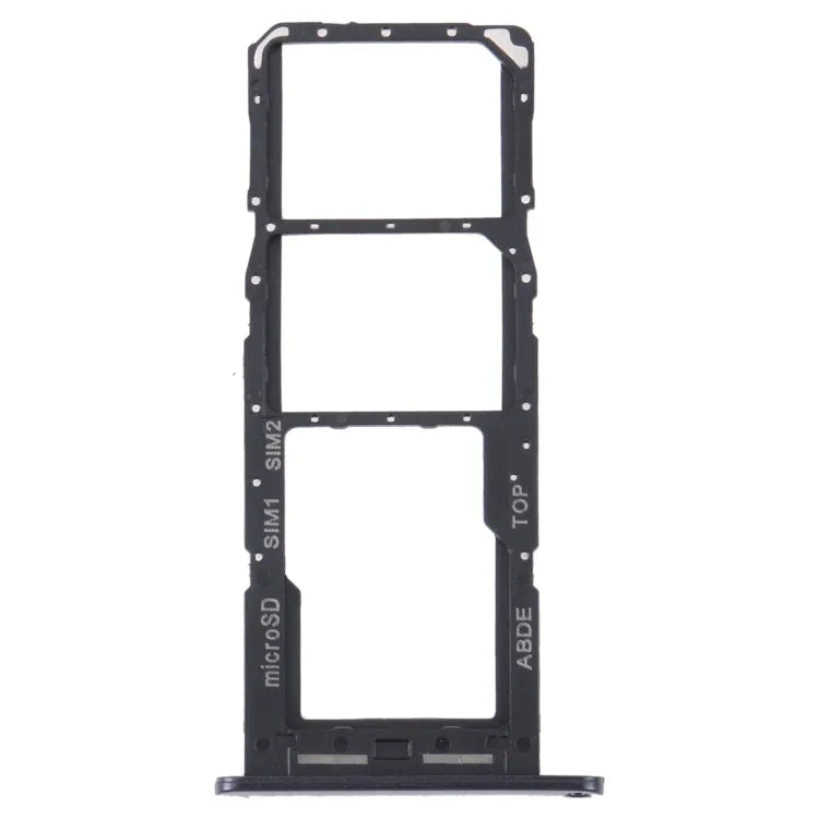 Originele set 2 SIM-kaartlades en micro SD-kaartlade in zwart voor Samsung Galaxy A24 SM-A245