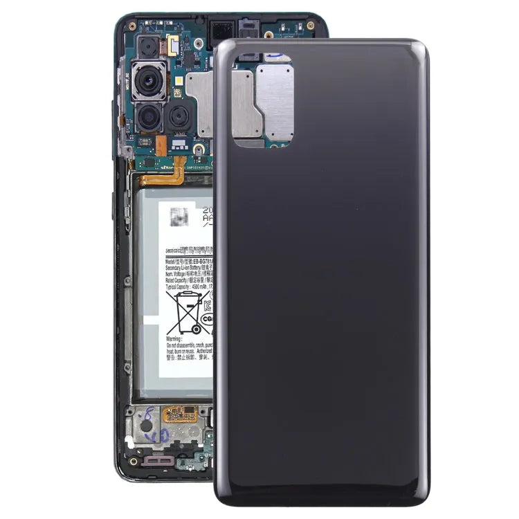 Batterij-achterklep in zwart voor Samsung Galaxy M31s 5G SM-M317F