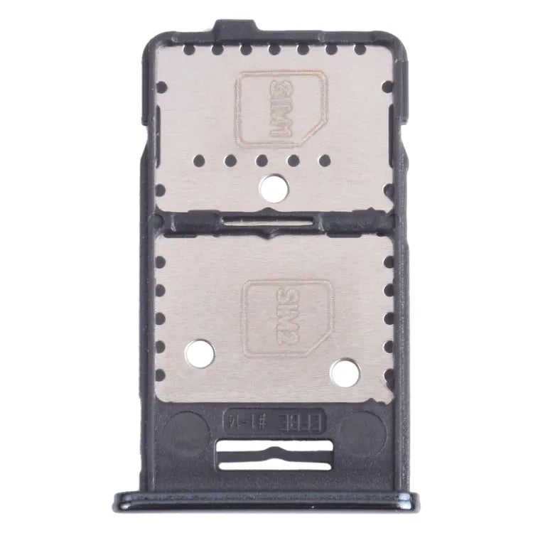 SIM-kaartlade plus micro SD-kaartlade in zwart voor Samsung Galaxy M31s SM-M317