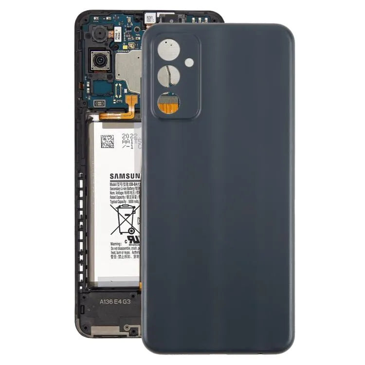 Batterij-achterklep in grijs voor Samsung Galaxy M13 SM-M135F (standaardversie)