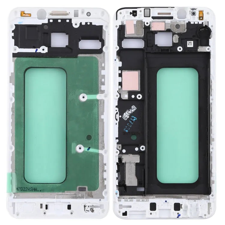 Frontbehuizing LCD-framebezel in wit voor Samsung Galaxy C5 Pro SM-C5010