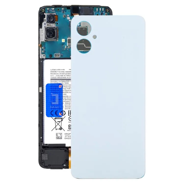 Vervangende achterkant-behuizing in wit voor Samsung Galaxy A06s SM-A067F