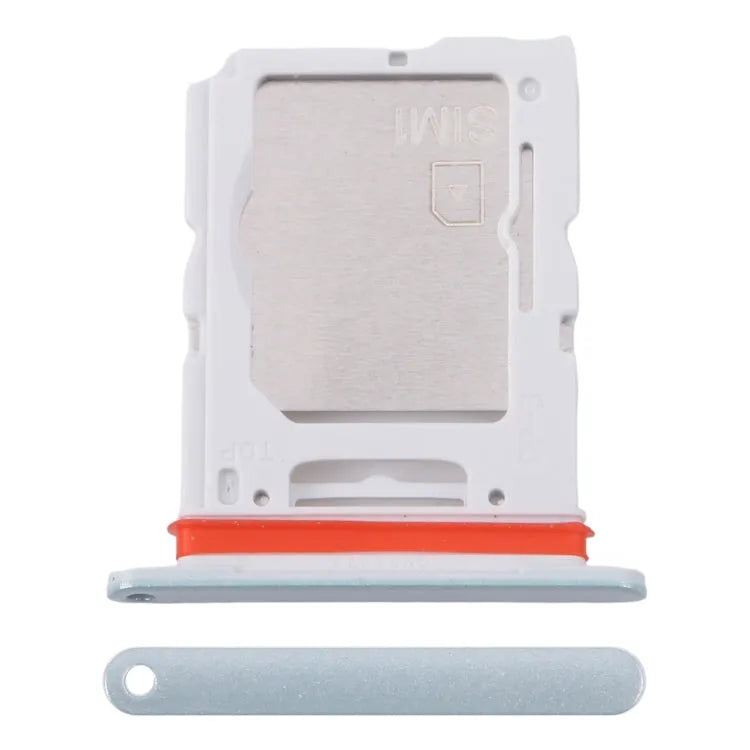 Set 2 SIM-kaartlades plus micro SD-kaartlade in groen voor Samsung Galaxy M55 SM-M556B