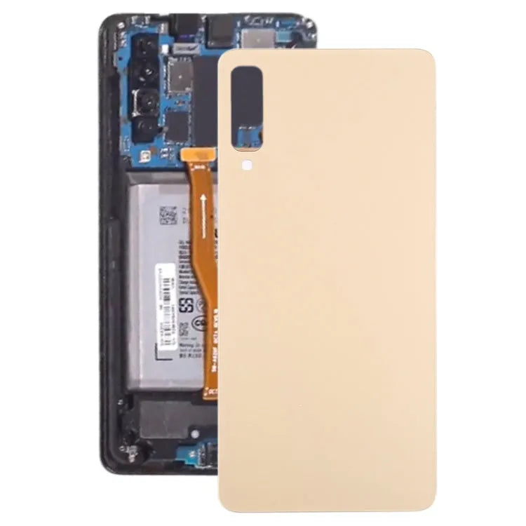 Achterklep in goud voor Samsung Galaxy A7 (2018) SM-A750F SM-A750G SM-A750FN/DS