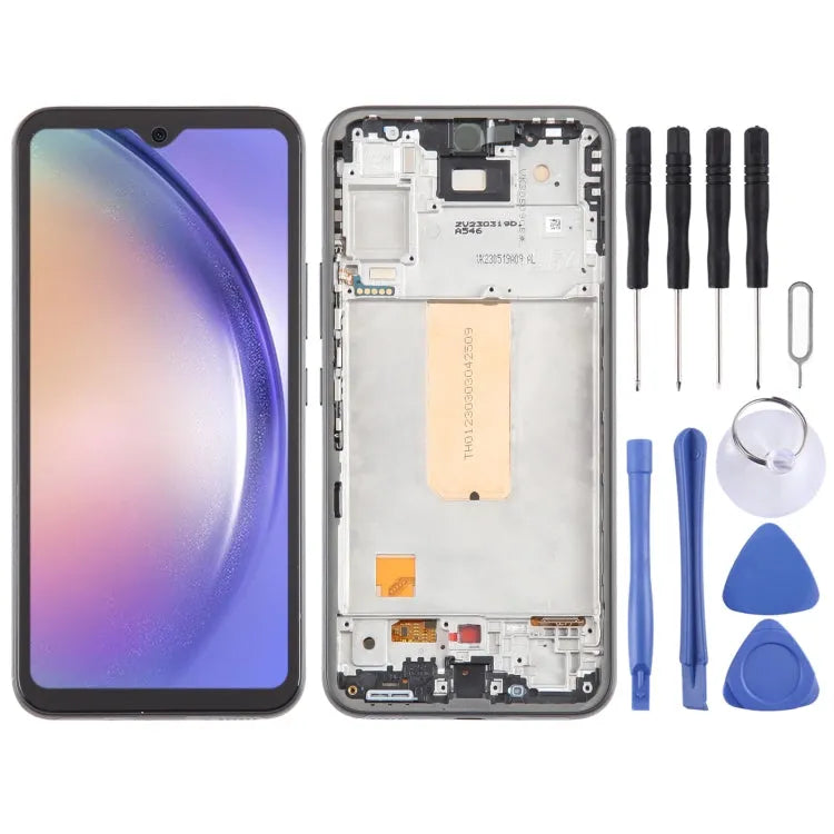 Incell LCD-scherm digitizer volledige montage met frame voor Samsung Galaxy A54 SM-A546B