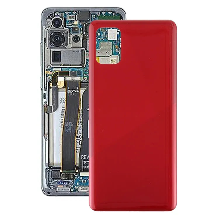 Batterij-achterklep in rood voor Samsung Galaxy A31 SM-A315