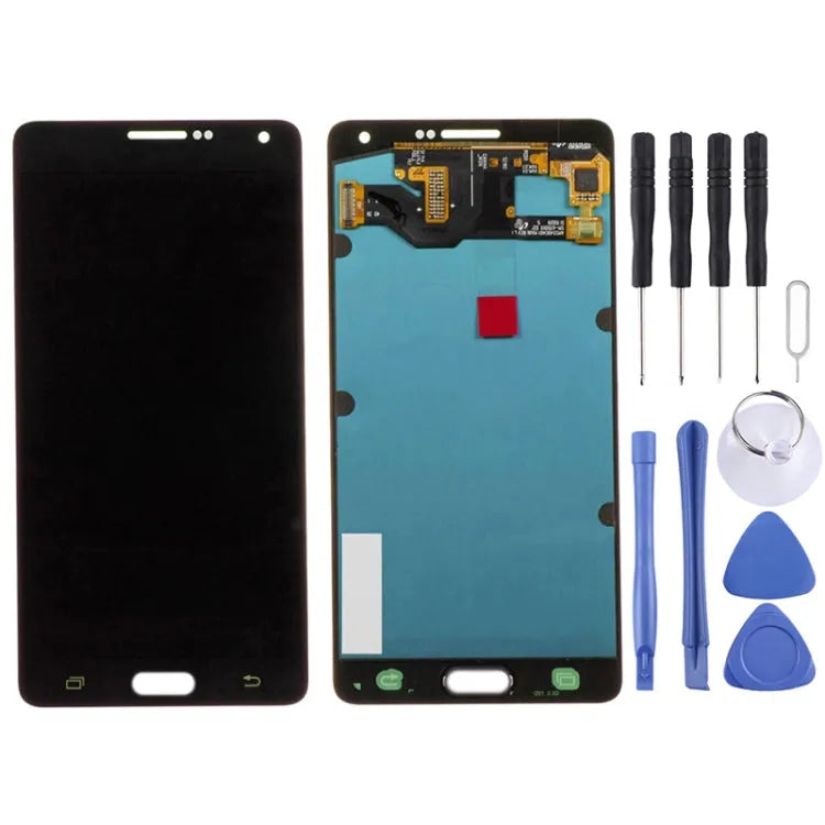 Origineel LCD-scherm en aanraakpaneel in zwart voor Samsung Galaxy A7 SM-A7000 A700F A700H