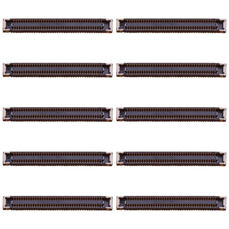 Set 10 stuks moederbord LCD-scherm FPC-connector voor Samsung Galaxy A21S SM-A217F