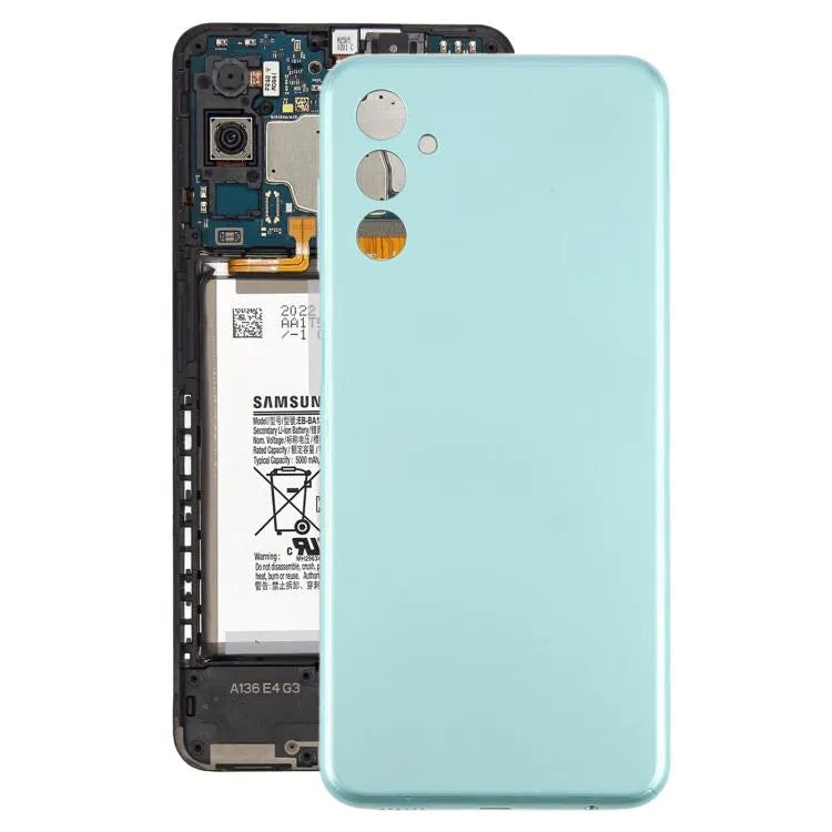 Achterklep in groen voor Samsung Galaxy M13 SM-M135F India-versie