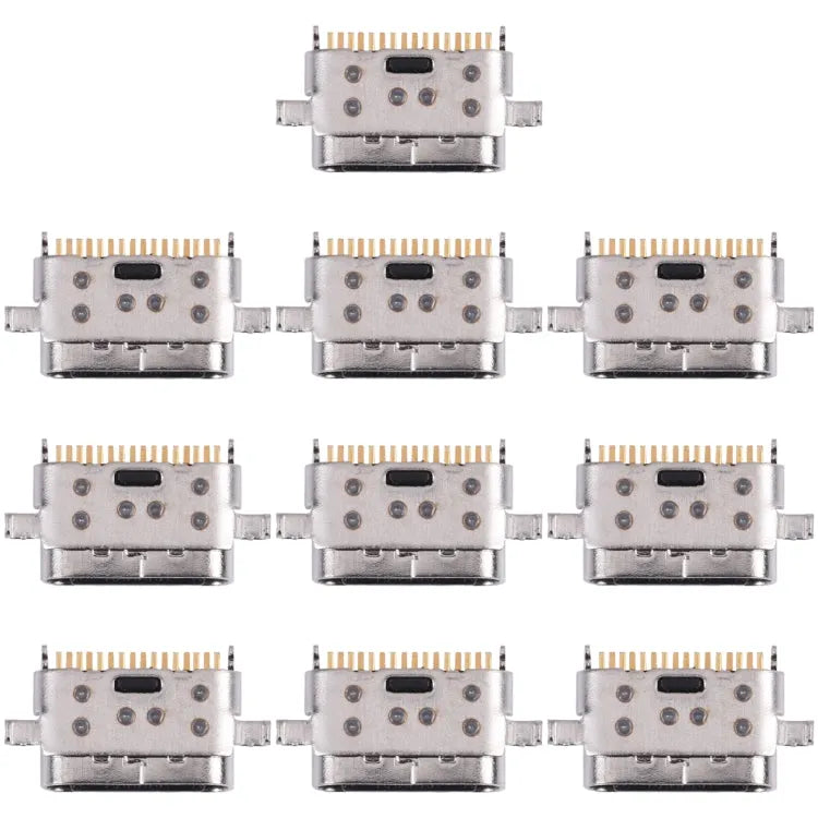 Set 10 stuks USB-C oplaadpoort-connectoren voor Samsung Galaxy Tab A7 10.4 (2020) SM-T500 SM-T505 SM-T505N