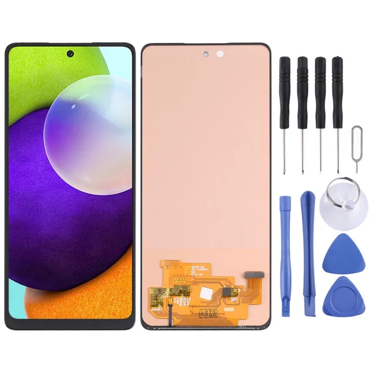 Incell LCD-schermdigitizer volledige montage voor Samsung Galaxy A52 4G SM-A525 (zonder vingerafdrukherkenning)