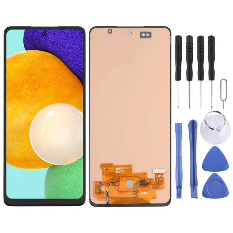 Incell LCD-schermdigitizer volledige montage voor Samsung Galaxy A52 5G SM-A526 (zonder vingerafdruksensor)