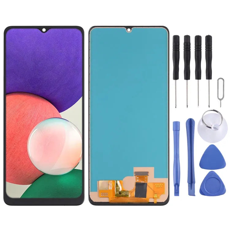 Incell LCD-schermdigitizer volledige montage voor Samsung Galaxy A22 4G SM-A225 (zonder vingerafdruksensor)