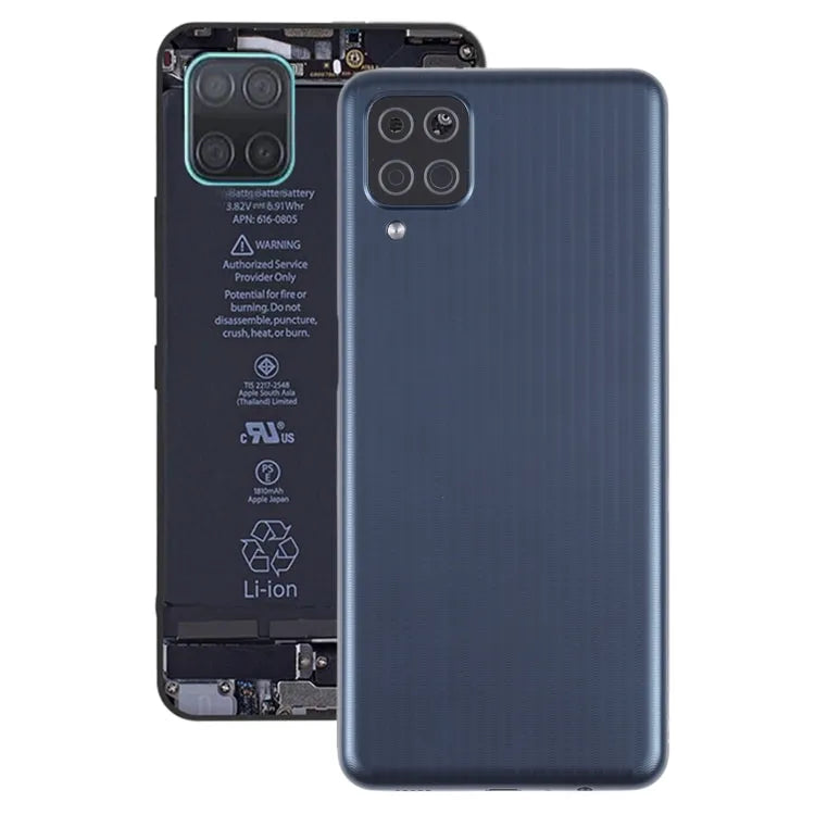 Batterij-achterklep in zwart voor Samsung Galaxy M12 SM-M127