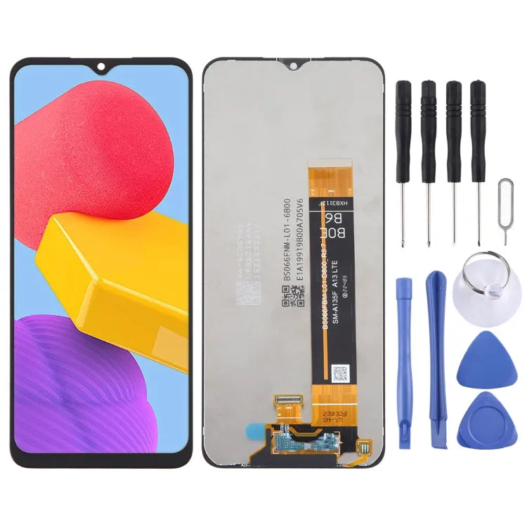 Origineel LCD-schermdigitizer volledige montage voor Samsung Galaxy M13 SM-M135