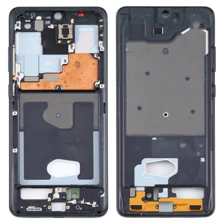 Middenframe bezelplaat in zwart voor Samsung Galaxy S20 Ultra 5G SM-G988B